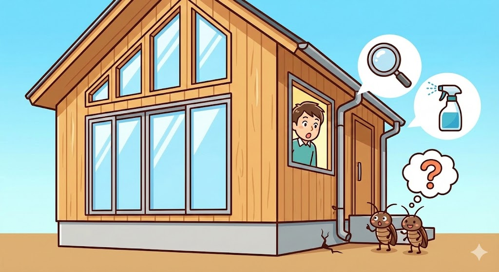 新築にゴキブリ！でる理由と対策をご紹介！